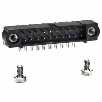 Connector Header Through Hole, Right Angle 20 position 0.079