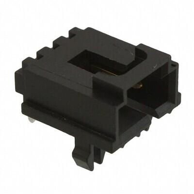 Connector Header Through Hole, Right Angle 3 position 0.100