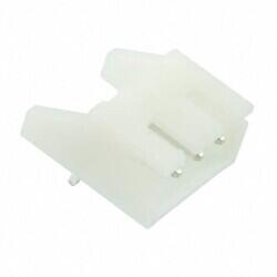 Connector Header Through Hole, Right Angle 3 position 0.098