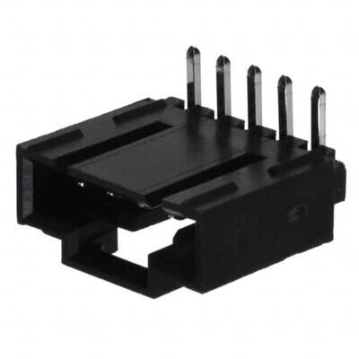 Connector Header Through Hole, Right Angle 5 position 0.100