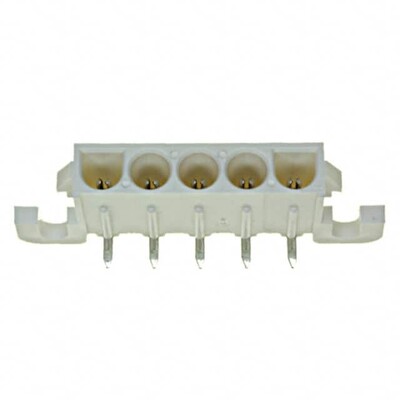 Connector Header Through Hole, Right Angle 5 position 0.250