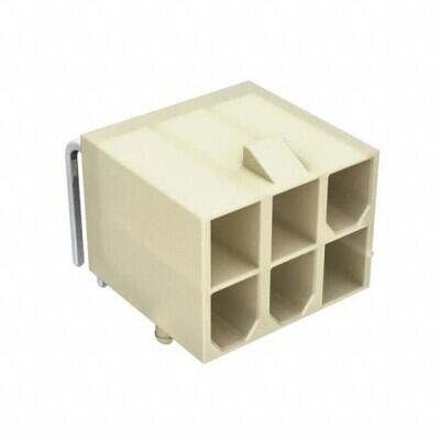 Connector Header Through Hole, Right Angle 6 position 0.165