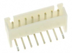 Connector Header Through Hole, Right Angle 8 position 0.098