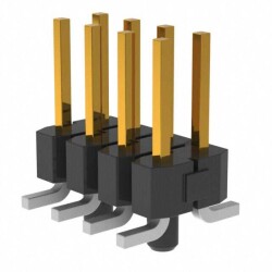 Connector Header Surface Mount 8 position 0.100
