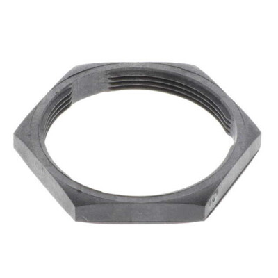 Connector Hex Nut 24 Black - 1