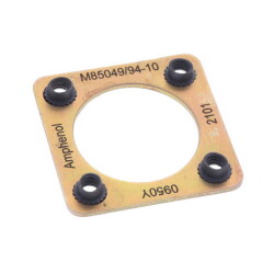 Connector Mounting Flange, Square 10 - Amphenol PCD