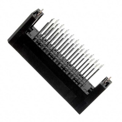 40 Position Connector Plug, Center Strip Contacts Through Hole Gold - 1