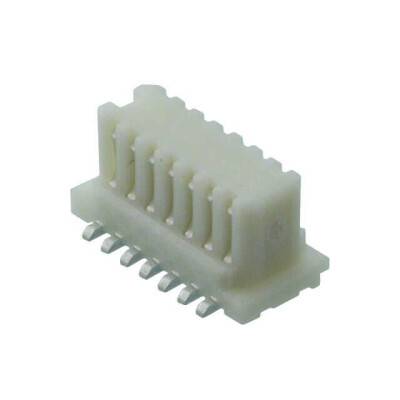 14 Position Connector Receptacle, Center Strip Contacts Surface Mount Tin - 1