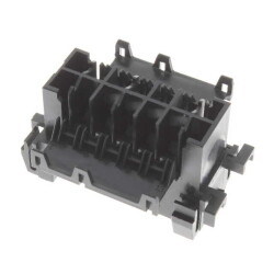 14 Rectangular Connectors - Housings Plug Black 0.197