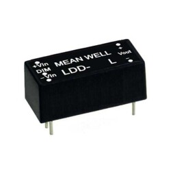 500mA 2 ~ 32V Constant Current LED Driver Buck Topology 1 Output - MEAN WELL USA Inc.