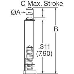 Contact Spring Surface Mount - Mill-Max Manufacturing Corp. (1)