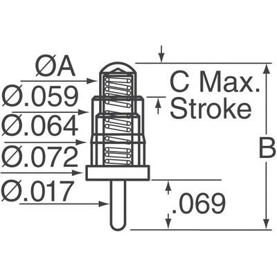Contact Spring Through Hole - 2