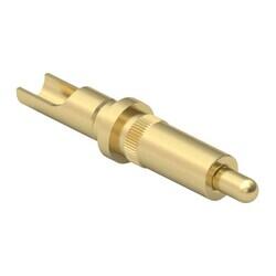 Contact Spring Through Hole, Solder Cup - Mill-Max Manufacturing Corp.