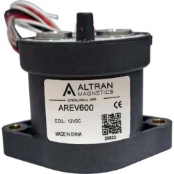 Contactor SPST-NO (1 Form A) 600 A 24VDC Coil Chassis Mount - Altran Magnetics, LLC