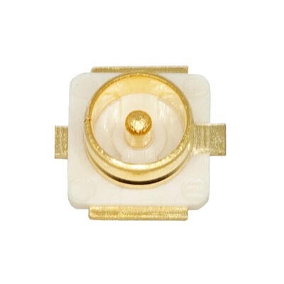 U.FL (UMCC) Connector Jack, Male Pin 50Ohm Surface Mount Solder - 1