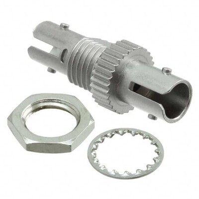 Coupler Fiber Optic Connector ST Receptacle To ST Receptacle Panel Mount, Bulkhead - 1