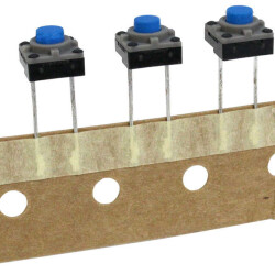 Tactile Switch SPST-NO Top Actuated Through Hole - CIT Relay and Switch