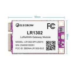 LR1302 LoRaWAN Gateway Module SPI US915 SX1302 Long Range Gateway Module Support 8 Channels - 1