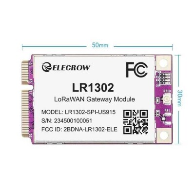 LR1302 LoRaWAN Gateway Module SPI US915 SX1302 Long Range Gateway Module Support 8 Channels - 1
