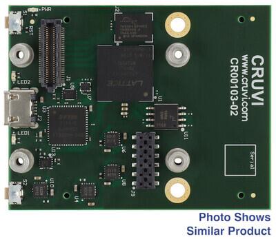 CRUVI Certus-NX Base Board with Lattice Certus-NX FPGA, 8 MB RAM, 4.5 x 5.7 cm - 2