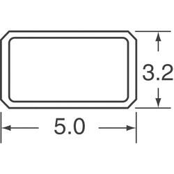 12.288 MHz ±10ppm Crystal 10pF 70 Ohms 4-SMD, No Lead - Abracon LLC (1)