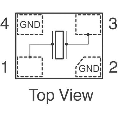26 MHz ±15ppm Crystal 10pF 100 Ohms 4-SMD, No Lead - 3
