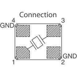 25 MHz ±10ppm Crystal 10pF 60 Ohms 4-SMD, No Lead - 5