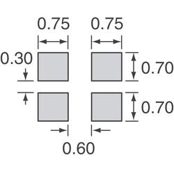 27.12 MHz ±30ppm Crystal 10pF 80 Ohms 4-SMD, No Lead - 5