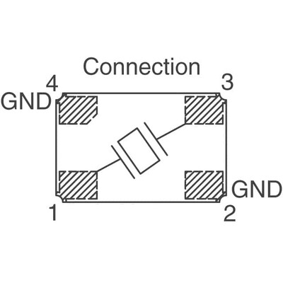 12.288MHz ±10ppm Crystal 10pF 40 Ohms 4-SMD, No Lead - 6