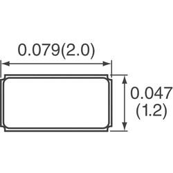 32.768 kHz ±10ppm Crystal 12.5pF 90 kOhms 2-SMD, No Lead - 4