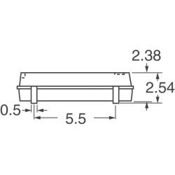 32.768 kHz ±100ppm Crystal 12.5pF 50 kOhms 4-SOJ, 5.50mm pitch - EPSON (1)