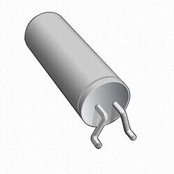 32.768kHz ±20ppm Crystal 12.5pF 50 kOhms Cylindrical Can, Radial - ECS Inc.