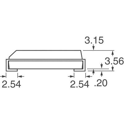 32 kHz ±20ppm Crystal 15pF 35 kOhms 4-SOJ, 2.29mm pitch - 2
