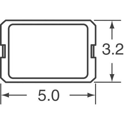 16 MHz ±20ppm Crystal 18pF 40 Ohms 2-SMD, No Lead - 3