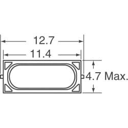 8 MHz ±30ppm Crystal 18pF 80 Ohms HC-49/US - Abracon LLC (1)