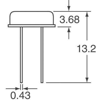 11.2896 MHz ±10ppm Crystal 18pF 40 Ohms HC-49/US - 3