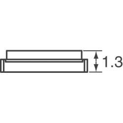 25 MHz ±20ppm Crystal 18pF 30 Ohms 2-SMD, No Lead - 2