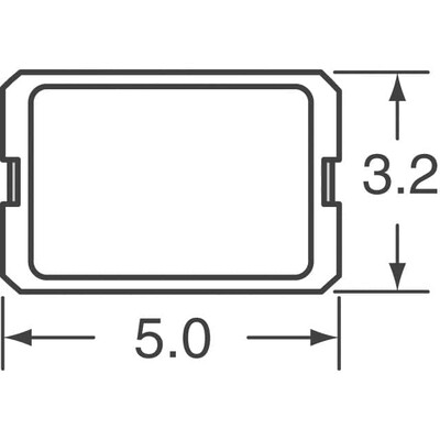 20MHz ±20ppm Crystal 18pF 30 Ohms 2-SMD, No Lead - 2
