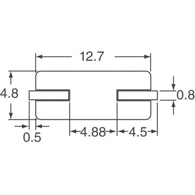 16 MHz ±50ppm Crystal 20pF 30 Ohms HC-49S - 2