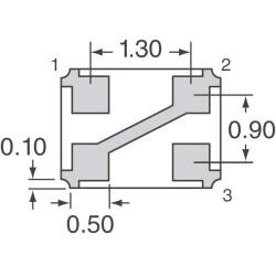 25 MHz ±30ppm Crystal 6pF 150 Ohms 4-SMD, No Lead - Murata Electronics (1)