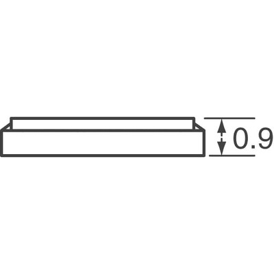 32.768 kHz ±20ppm Crystal 7pF 70 kOhms 2-SMD, No Lead - 4
