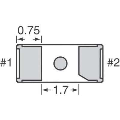 32.768 kHz ±20ppm Crystal 7pF 70 kOhms 2-SMD, No Lead - 5