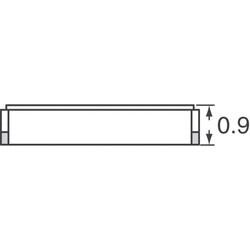 32.768kHz ±20ppm Crystal 7pF 70 kOhms 2-SMD, No Lead - 3