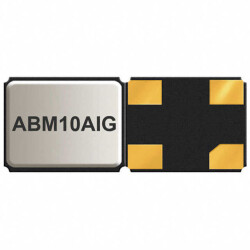 16 MHz ±30ppm Crystal 10pF 80 Ohms 4-SMD, No Lead - Abracon LLC