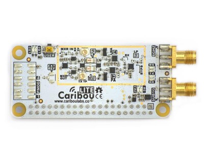Programmable Logic IC Development Tools A fully open source 6 GHz RaspberryPi SDR HAT, with two TX/RX channels. Includes a pre-soldered female 40-pin header and a loose male PMOD header. - 1