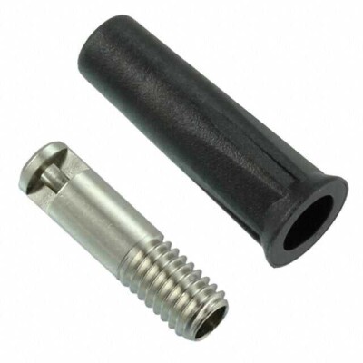 Banana Jack Connector Standard Banana Solder Black - 1