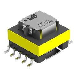 40 A 1:1000 Current Sense Transformer 1MHz 0.28mOhm Primary, 87.64Ohm Secondary 540 mH Surface Mount - Würth Elektronik