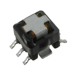 20 A 1:100 Current Sense Transformer 50kHz ~ 1MHz 0.75mOhm Primary, 5.5Ohm Secondary 2 mH Surface Mount - Pulse Electronics