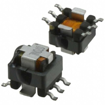 20 A 1:100 Current Sense Transformer 50kHz ~ 1MHz 0.75mOhm Primary, 5.5Ohm Secondary Max 2 mH Surface Mount - 1