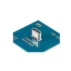 USB-C (USB TYPE-C) USB 3.2 Gen 2 (USB 3.1 Gen 2, Superspeed + (USB 3.1)) Receptacle Connector 24 Position Surface Mount, Through Hole - Hirose Electric Co Ltd